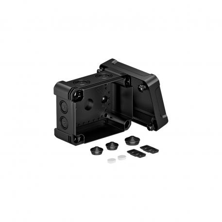 Junction box X 06 137x105x68 | 8 | IP67 | 4 x Ø20/25, 4 x Ø20/25/32 | Graphite black; RAL 9011