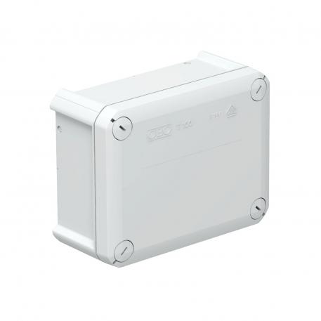 Junction box T 100, closed 136x102x57 |  | IP66 | None | Light grey; RAL 7035
