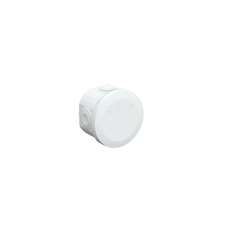 Junction box T 25, plug-in seal Ø63x45 | 4 | IP65 | 4 x M25 | Pure white; RAL 9010
