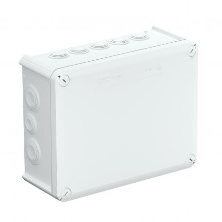 Junction box T 250, plug-in seal 225x173x86 | 16 | IP66 | 9 x M25 7 x M32 | Pure white; RAL 9010