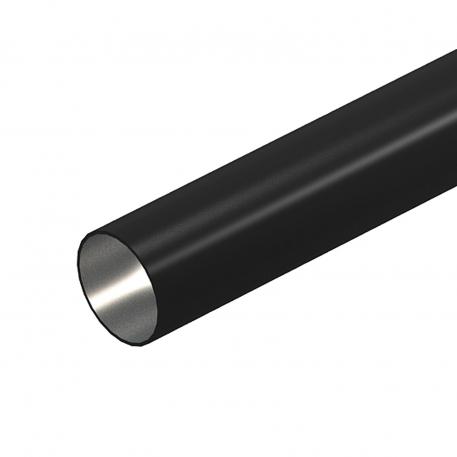 Armoured steel pipe without thread, black 40 | 3000 | 1.2