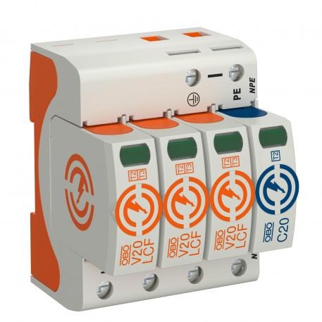 V20 surge arrester, leakage current-free