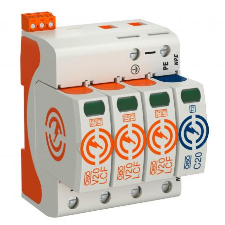 V20 surge arrester, leakage current-free