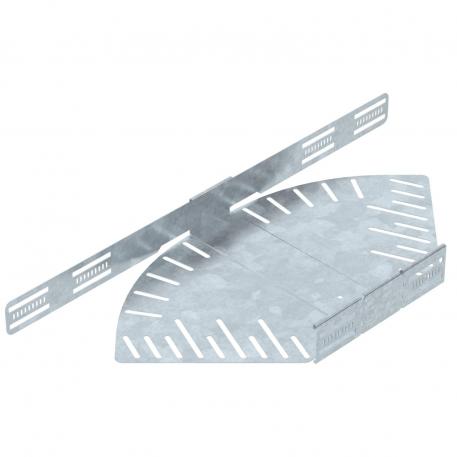Bend, angle-adjustable, 60 FT 300 | Steel | Hot-dip galvanised