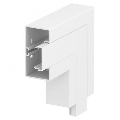 Flat angle, for device installation trunking Rapid 45-2 type GK-53100 100 | 53 | Pure white; RAL 9010