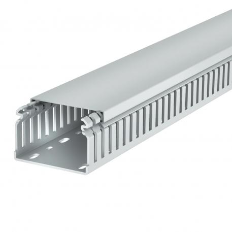Wiring trunking, type LKVH 50075 2000 | 75 | 50 | Base perforation | Light grey; RAL 7035