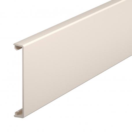 Plastic trunking cover, smooth 2000 | Cream; RAL 9001